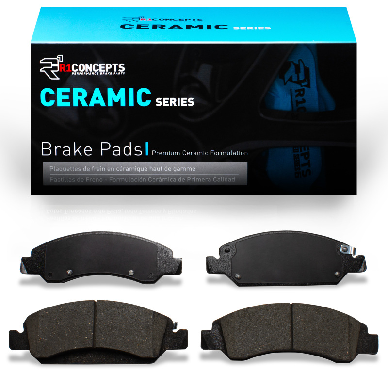Cadillac Escalade ESV Brake Pads - Front - R1 Concepts - Ceramic - `05-`20